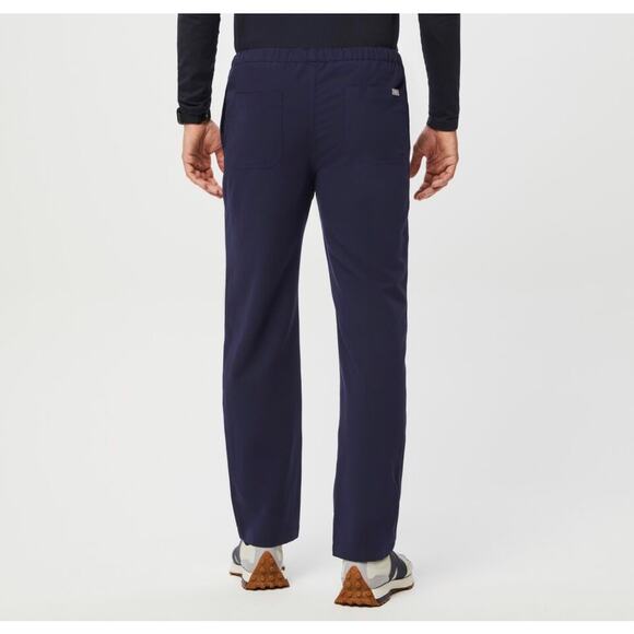 Medium short M/S Figs Men's Navy Blue Pants - Picture 2 of 13